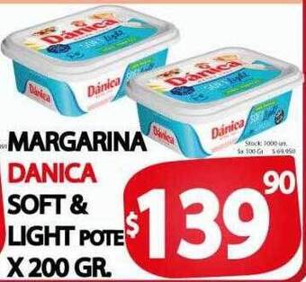 Margarina danica soft & light pote