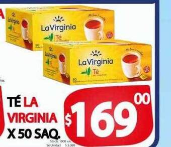 Supermercados Mariano Max Té la virginia oferta