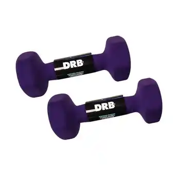 Coto Mancuerna hexagonal drb 2 kg violeta oferta
