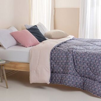 Arredo Acolchado queen size reversible cúpula lineal oferta
