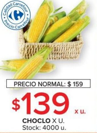 Carrefour Choclo oferta
