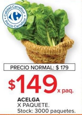 Carrefour Acelga oferta