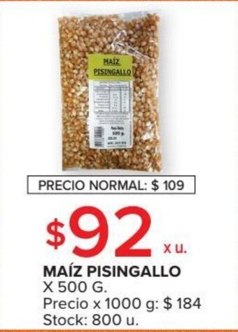 Carrefour Maiz pisingallo oferta