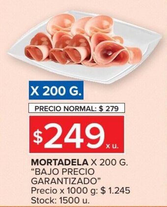 Carrefour Mortadela oferta