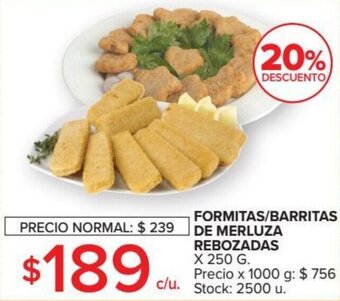 Carrefour Formitas/barritas de merluza rebozadas oferta