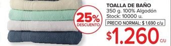 Carrefour Toalla de baño oferta