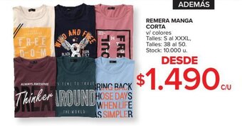 Carrefour Remera manga corta oferta