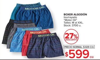 Carrefour Boxer algodón oferta