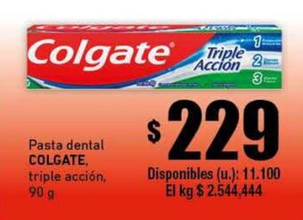 Cooperativa Obrera Colgate oferta