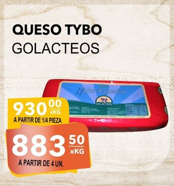 El Milagro Mayorista Queso tybo oferta