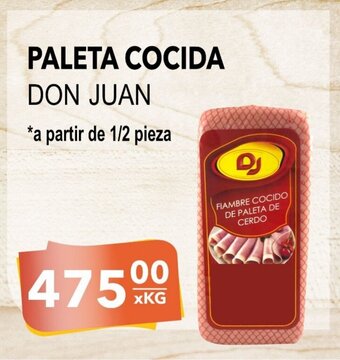 El Milagro Mayorista Paleta cocida oferta