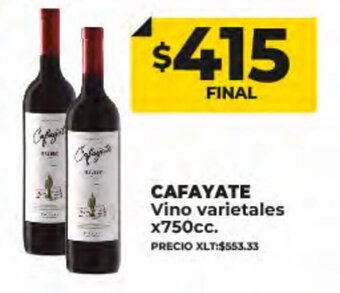 Supermayorista Vital Cafayate oferta