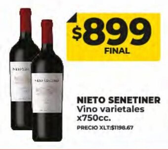 Supermayorista Vital Nieto senetiner oferta
