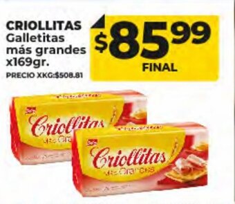 Supermayorista Vital Criollitas oferta
