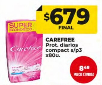 Supermayorista Vital Carefree oferta