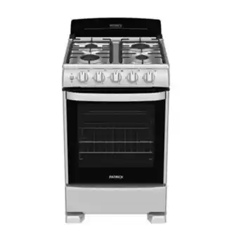 Cocina patrick cp6855ai multigas 55 cm acero inoxidable