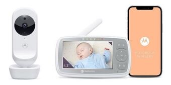 Frávega Baby call motorola vm44 wifi camara monitor bebes 4.3 oferta
