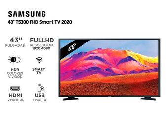 Garbarino Smart tv full hd samsung 43" un43t5300a oferta