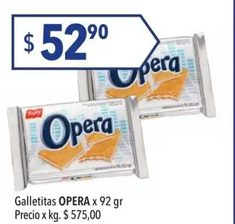 Hergo Opera Galletitas x 92gr oferta
