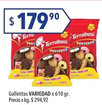Hergo Variedad Galletitas x 610gr oferta
