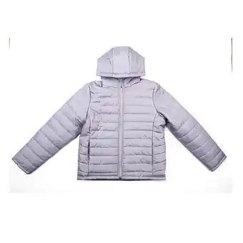 Coto Campera mujer clasica color gris claro talle xl oferta