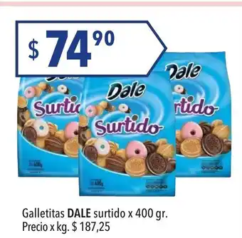 Hergo Dale Galletitas surtido x 400gr oferta