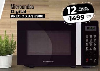 Supermayorista Vital Microondas Digital oferta