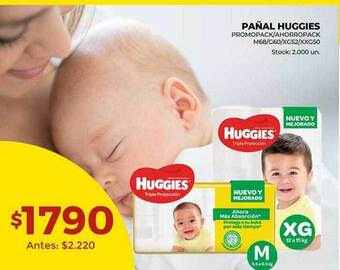Super MAMI Pañal huggies oferta