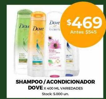 Super MAMI Shampoo acondicionador dove oferta