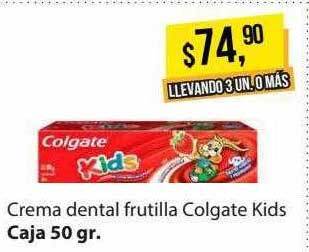 Supermercados Damesco Crema dental frutilla colgate kids oferta