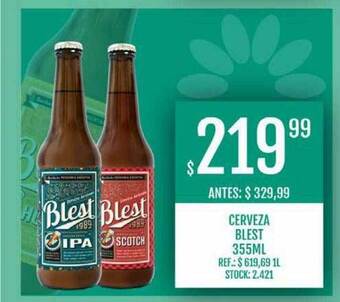 Supermercados Todo Cerveza blest oferta