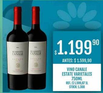 Supermercados Todo Vino canale estate varietales oferta