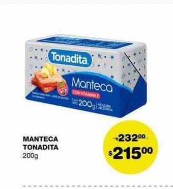 Atomo Conviene Manteca tonadita oferta