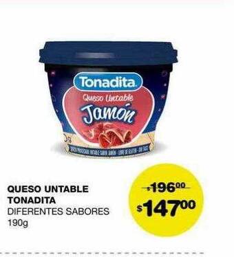 Atomo Conviene Queso untable tonadita oferta