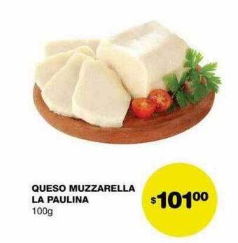 Atomo Conviene Queso muzzarella la paulina oferta