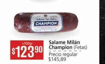 Supermercados Aiello Salame milán champion oferta
