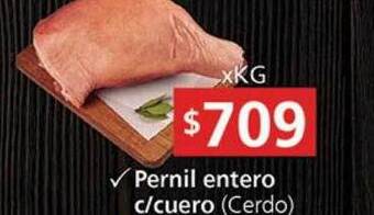 Supermercados Aiello Pernil entero c cuero oferta