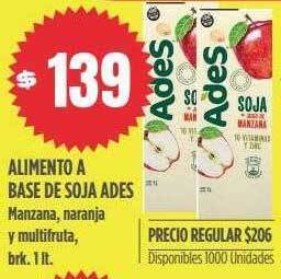 Supermercados Vea Alimento a base de soja ades oferta