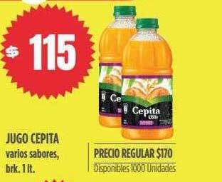 Supermercados Vea Jugo cepita oferta