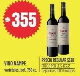 Supermercados Vea Vino nampe oferta