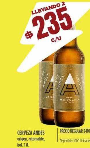 Cerveza andes