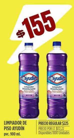 Supermercados Vea Limpiador de piso ayudín oferta