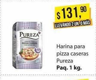 Supermercados Damesco Harina para pizza caseras pureza oferta
