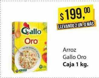 Supermercados Damesco Arroz gallo oro oferta