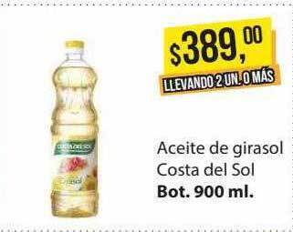 Supermercados Damesco Aceite de girasol costa del sol oferta