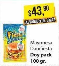Supermercados Damesco Mayonesa danifiesta oferta