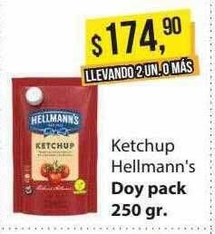 Supermercados Damesco Ketchup hellmann's oferta