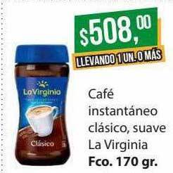 Supermercados Damesco Café instantáneo clasico suave la virginia oferta