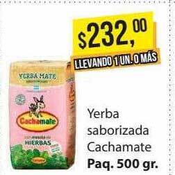 Supermercados Damesco Yerba saborizada cachamate oferta