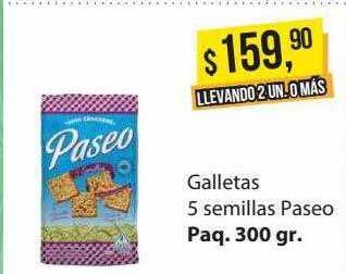 Supermercados Damesco Galletas 5 semillas paseo oferta